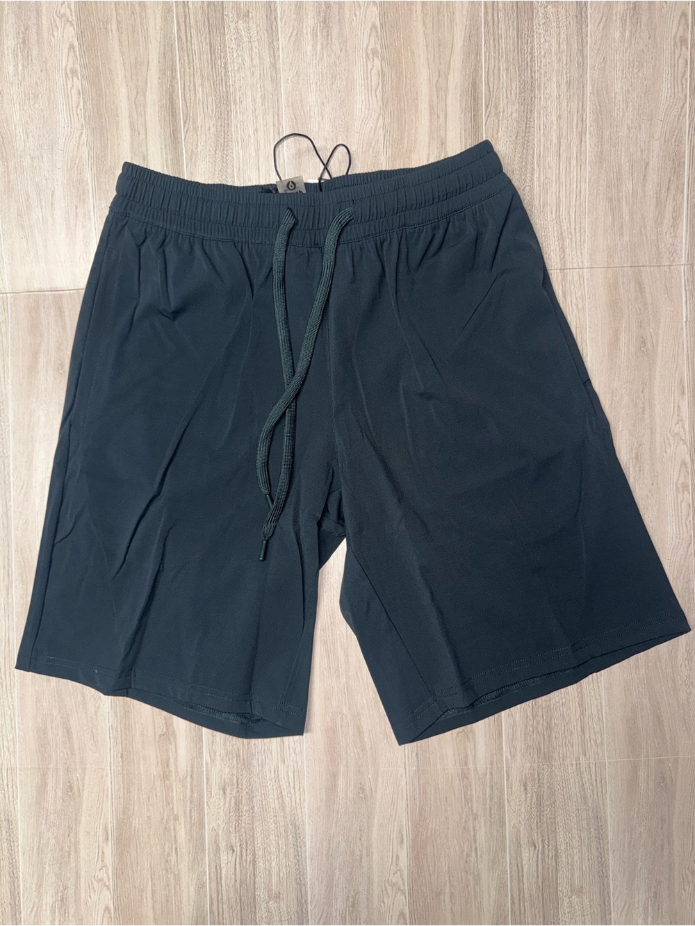 Men's Dark Teal Athletic Drawstring Shorts